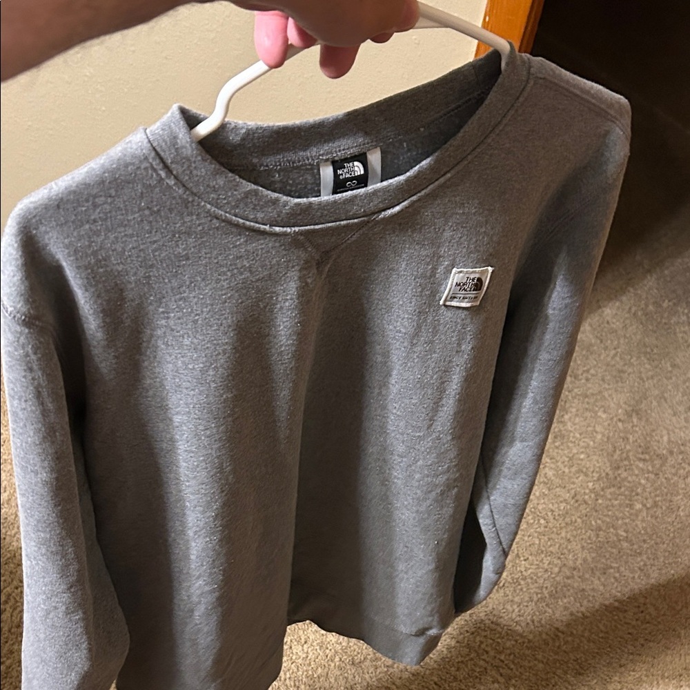 The North Face Men's Classic Gray Crewneck Sweater
